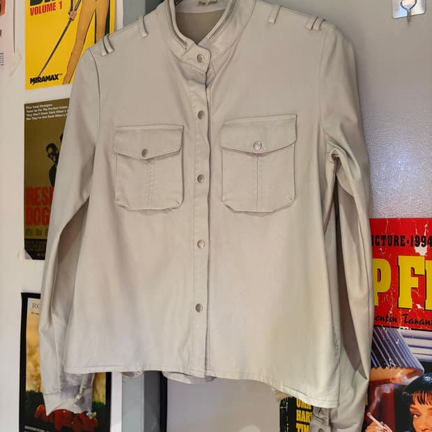 The most 양가죽 레더 자켓