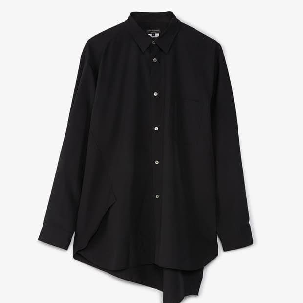꼼데가르송 옴므 플러스 24aw 비대칭 셔츠