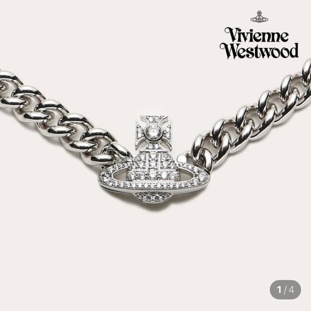 비비안웨스트우드 그라지엘라 초커 목걸이