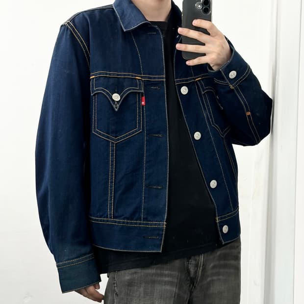 리바이스 타입1 데님 트러커 자켓