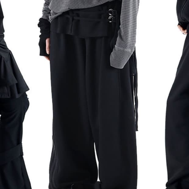 디프런티스 프릴 레이어드 팬츠 2사이즈