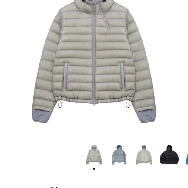 산산기어 서픽스 푸퍼 자켓 그레이 [1]