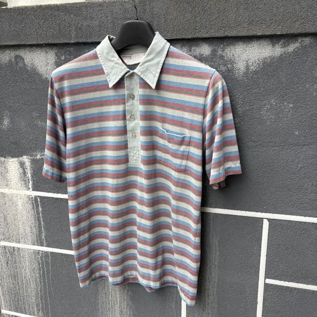 70‘s montgomery ward 폴로셔츠 카라티