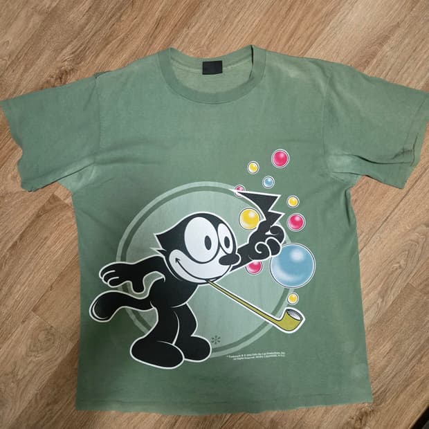 90s felix the cat 펠릭스 티셔츠
