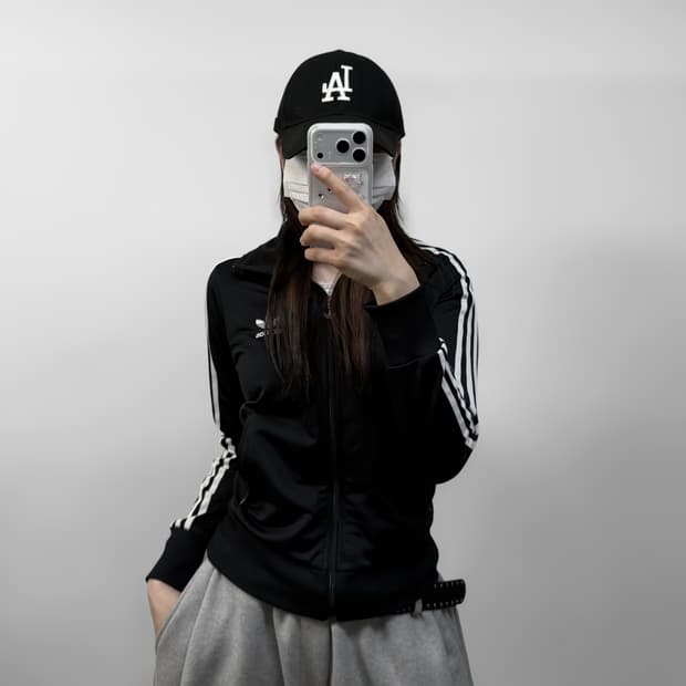 아디다스 파이어버드 트랙탑 져지 블랙
