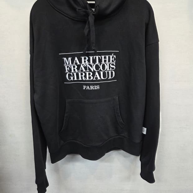 마리떼프랑소와저버 클래식 자수로고 후드티 m