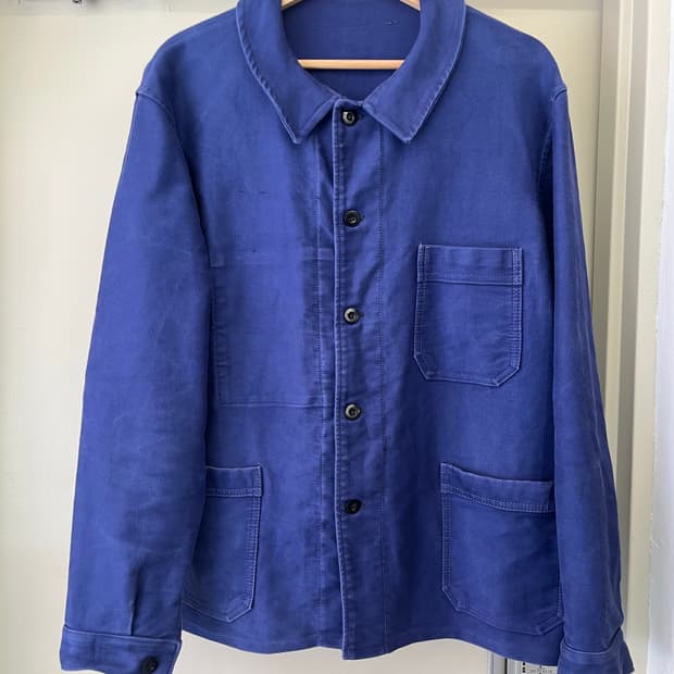 [XL] 60s 프렌치 몰스킨 워크자켓