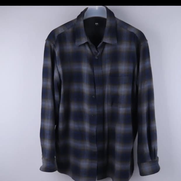 유니클로 플란넬 셔츠 판매