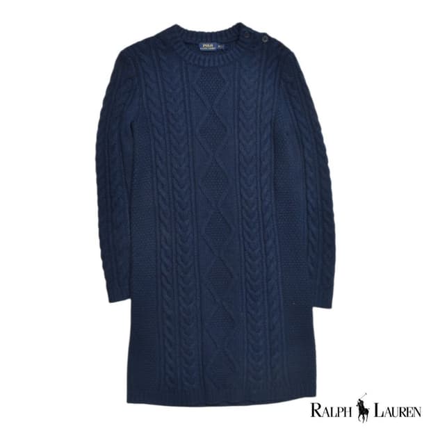 폴로 랄프로렌 신형라벨 케이블 원피스 M N1323