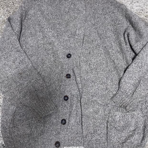이태리제 알파카 울 가디건 사이즈 105~110