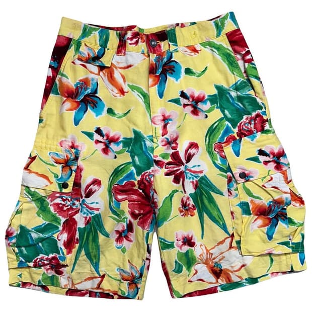 POLO RALPH LAUREN 플라워 카고 팬츠 OS
