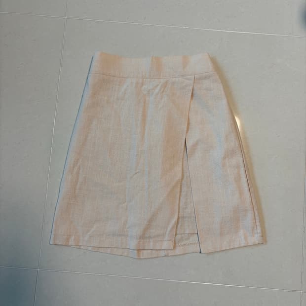 베이지 미니스커트 베이지 스커트 베이지 치마