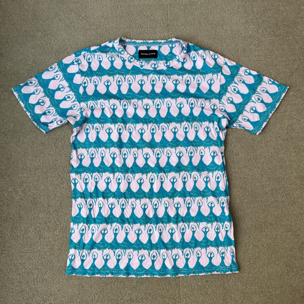 츠모리치사토 발레리나 프린트 티셔츠