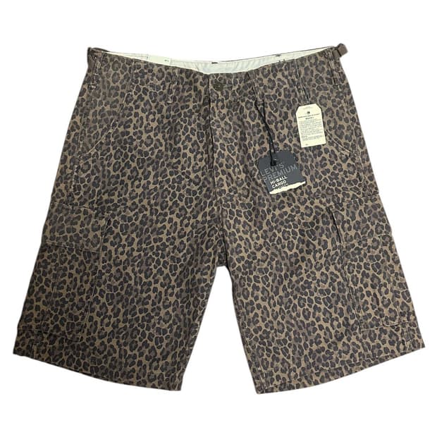 리바이스 레오파드 카고 팬츠