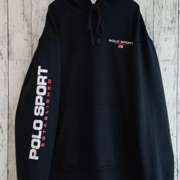 90s 폴로스포츠 스웨터후디 상하 셋트 1992