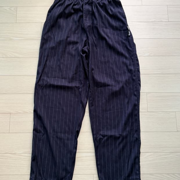 스투시 Stussy x 꼼데가르송 CDG 핀 스트라이프 팬츠 S (28