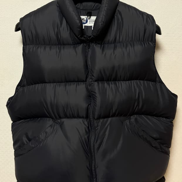 XL) 크레센트다운웍스 패딩베스트 블랙