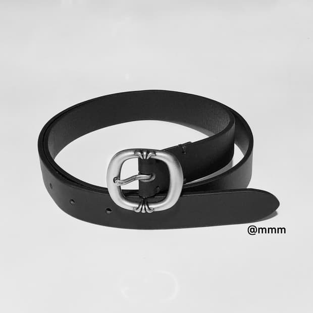 [Unisex] 엔틱 버클 레더 벨트
