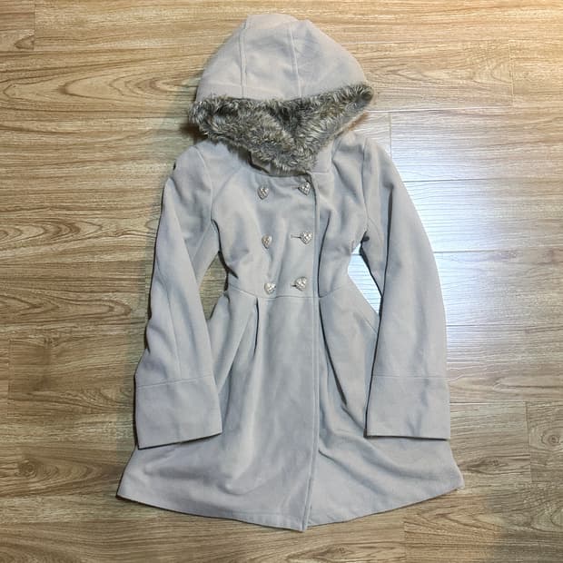 빈티지 라떼 퍼 코트 히메갸루 로걀 히메카지 오네갸루 헤이세이 공겜여주