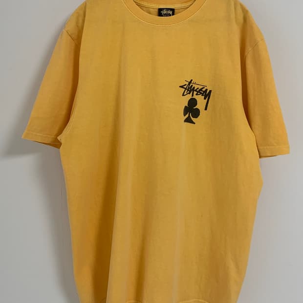 스투시 CLUB PIGMENT DYED SS T-SHIRT (L)