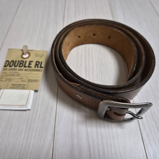 RRL 핸드버니시 벨트