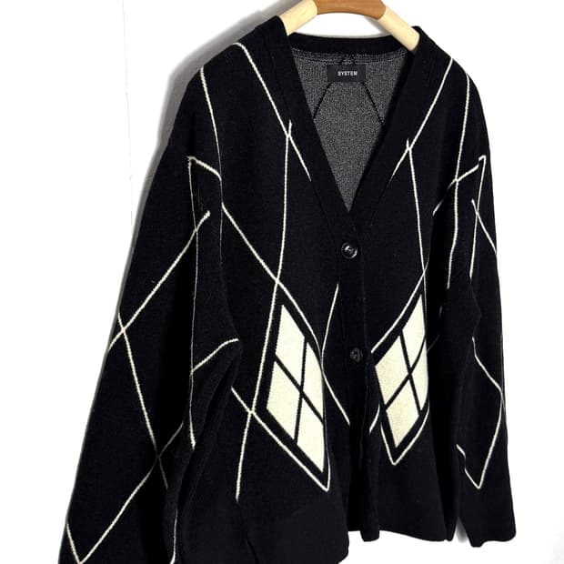 시스템 가디건 시스템가디건 카디건 한섬 한섬가디건