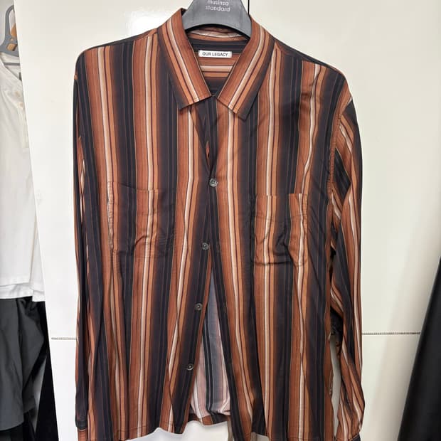 아워레가시 스트라이프 셔츠 50사이즈
