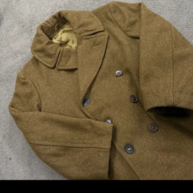 [정품/L] 40s ww2 미군 멜튼 울 오버 코트 c1