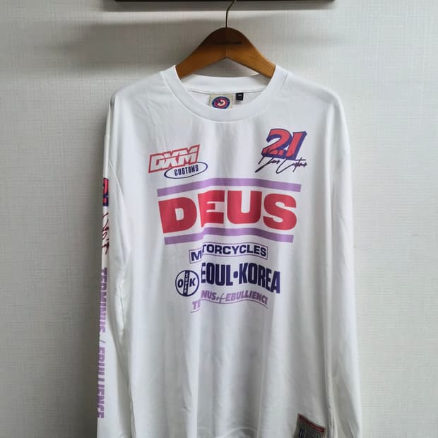 XXL) DEUS 데우스 서울한정 모터 져지 팝니다