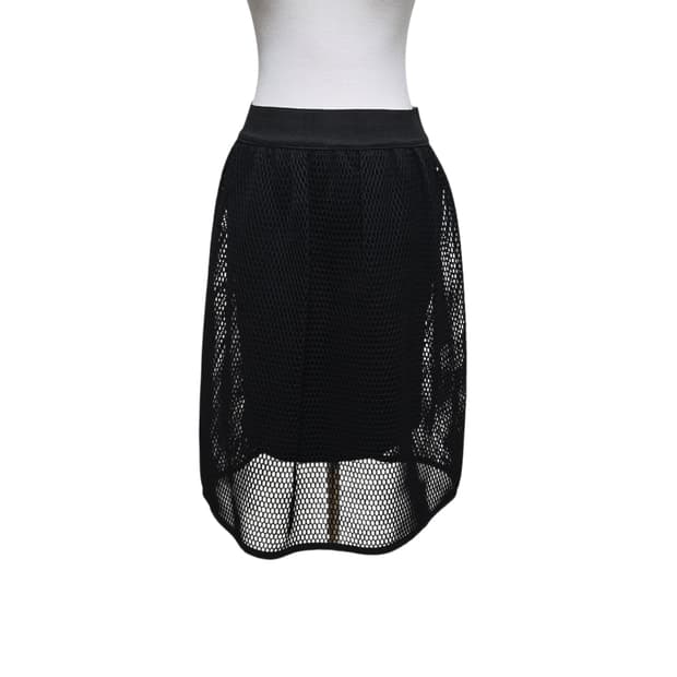 럭키슈에뜨 밴딩 메쉬 스커트 / 여성 스커트 / 여성 치마