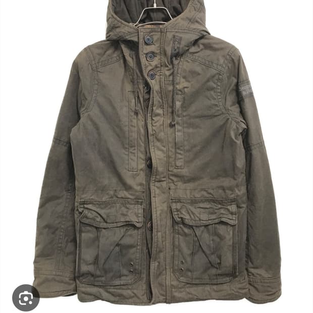 아베크롬비 Abercrombie 보울더브룩 왁스야상자켓 L 105사이즈