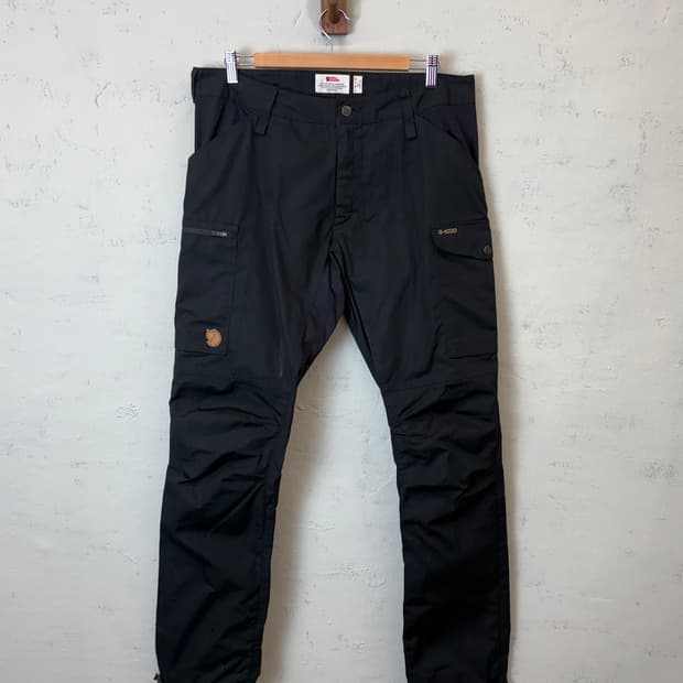 피엘라벤 G-1000 블랙 아웃도어팬츠