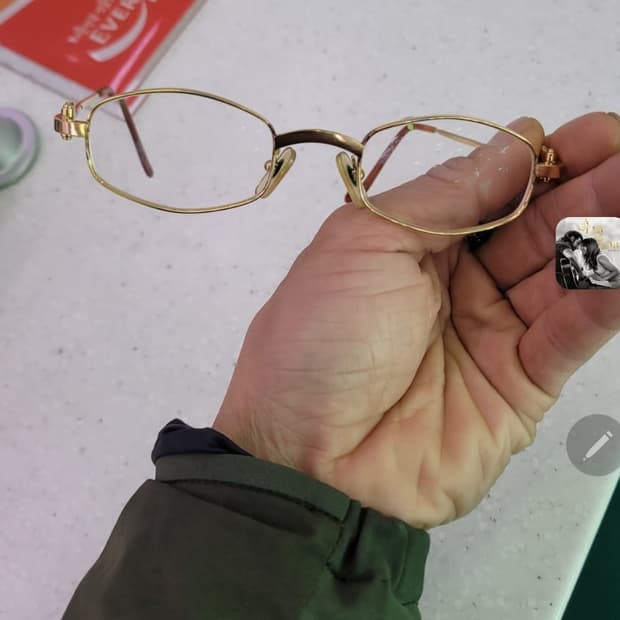 까르띠에 금태안경