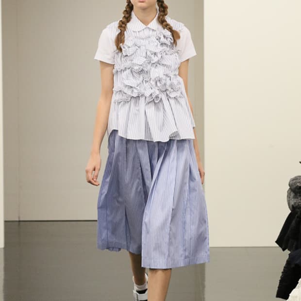 Tricot Comme des Garcons 16s/s 블라우스