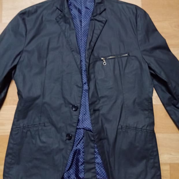 타케오 키쿠치 나일론 블레이저 자켓