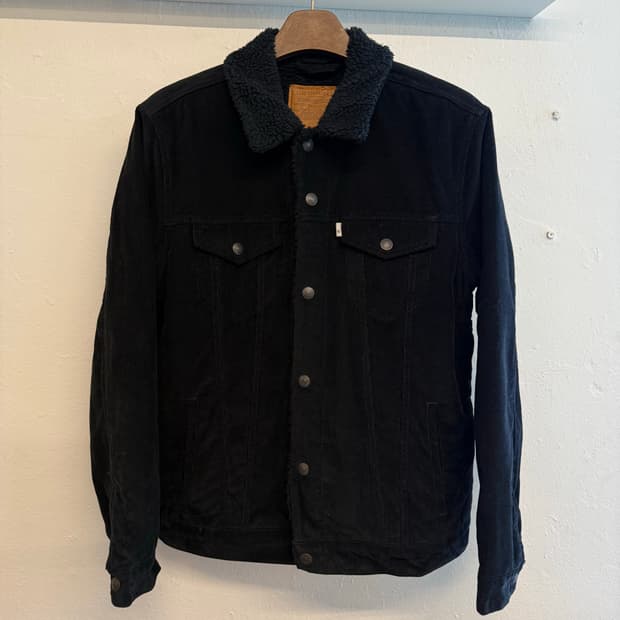 리바이스 쉐르파 올블랙