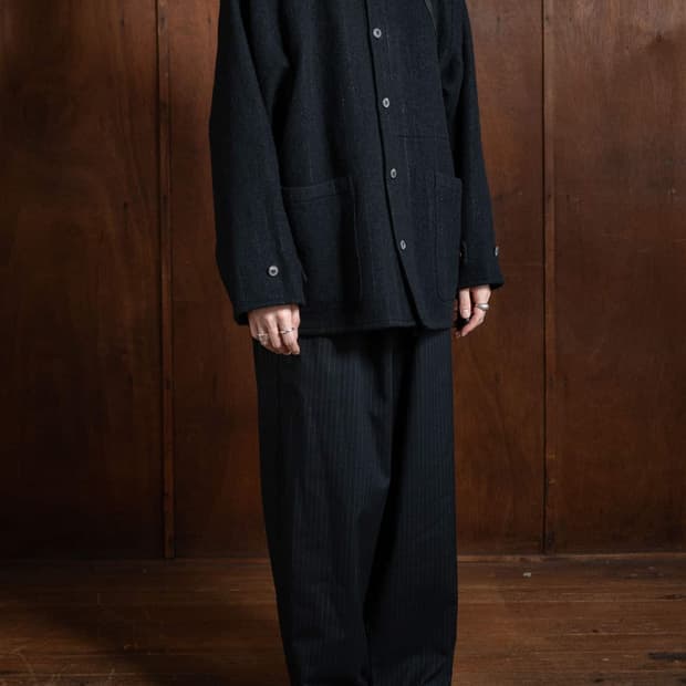 yoko sakamoto 스트라이프 팬츠