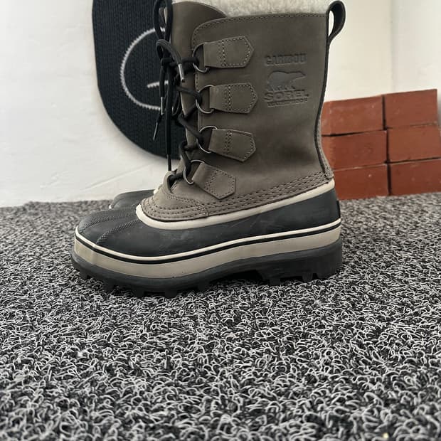 쏘렐 카리부 여성 방한 부츠 그레이 220mm