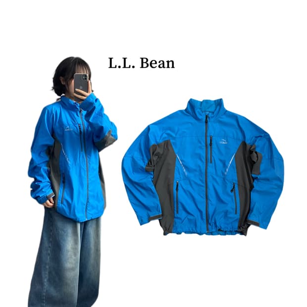 엘엘빈 고프코어 바람막이 자켓