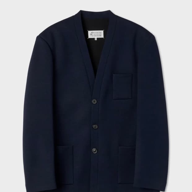 밀라노 스티치 재킷 네이비 (48)
