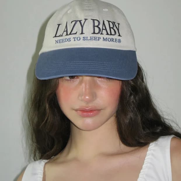 레이지지 볼캡 블루 새상품