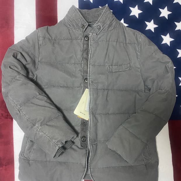 헨리코튼 코듀로이 자켓패딩