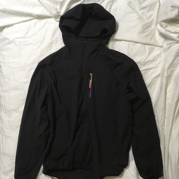 살로몬 모디세이 윈드쉘 자켓 블랙 M