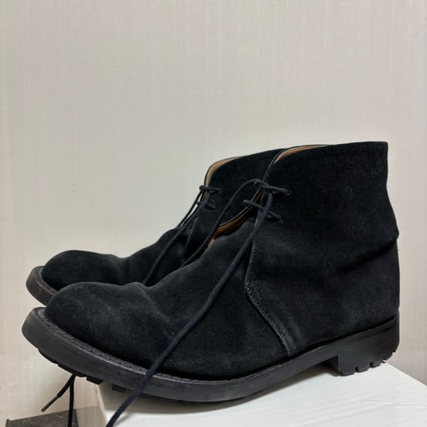 솔로이스트 스웨이드 부츠