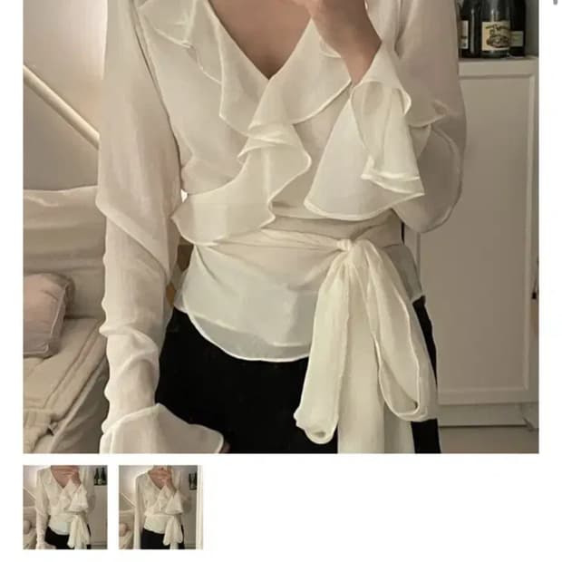 Pings 핑스 벨라 백예린 블라우스