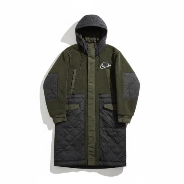 나이키 NSW 쉐르파 롱패딩 XL
