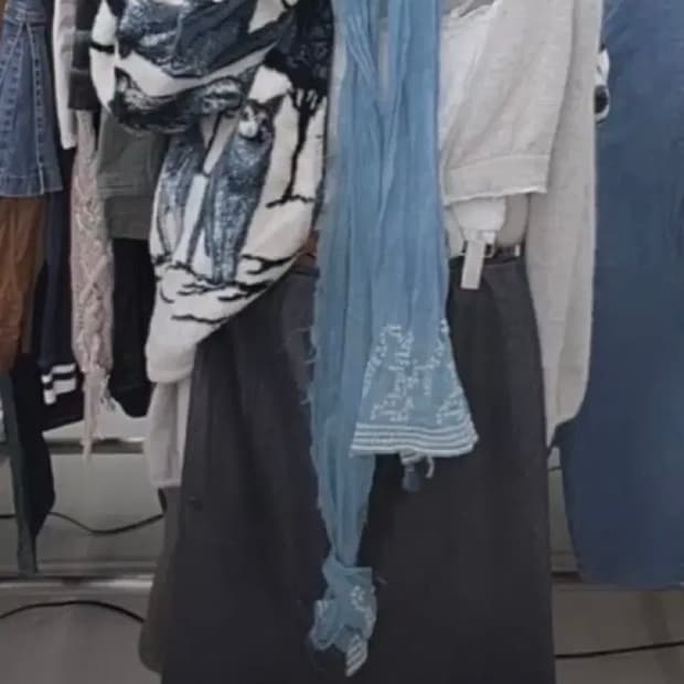 급전 크루빈티지 코디세트 코디셋 셋업 블루 카메 썬가든파티 케토하우스