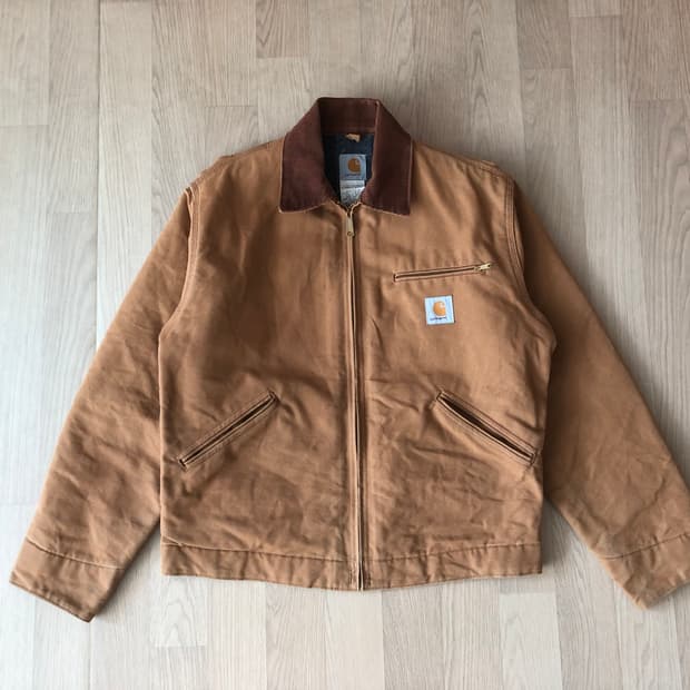 [42] 칼하트 j01 brn 디트로이트 브라운 판매