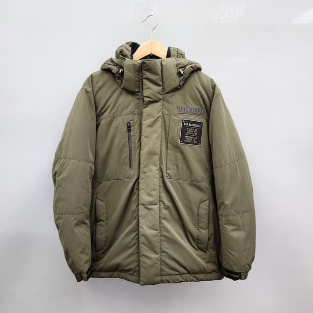 NBA 공용 헤비 다운 패딩 카키