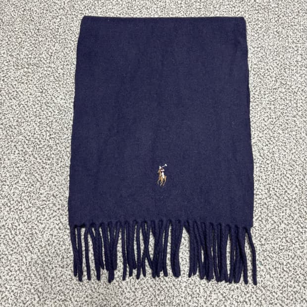 [택포,램스울100] 폴로 랄프로렌 이태리 머플러 목도리 [A]